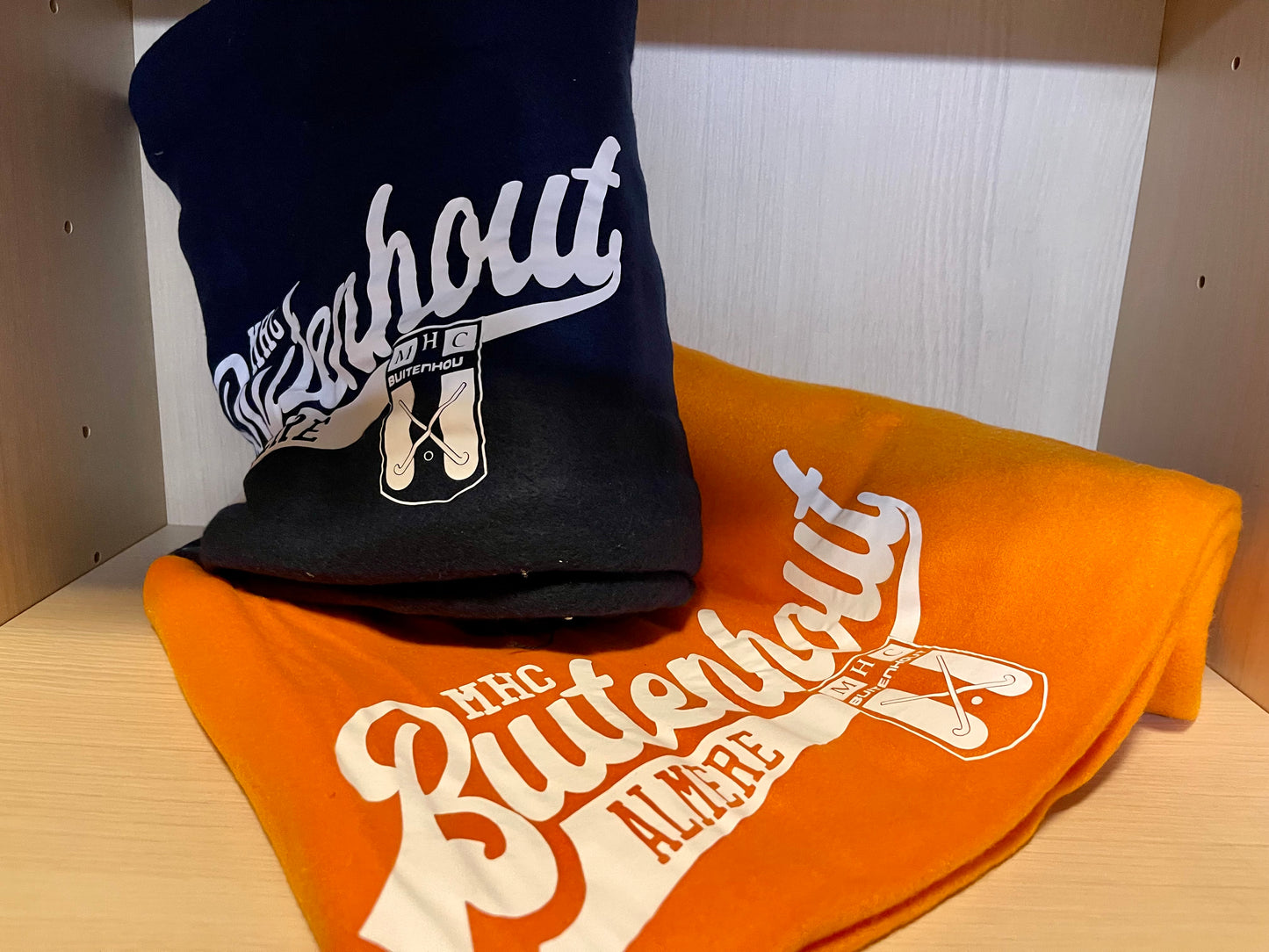 Orgineel Buitenhout Fleecedeken