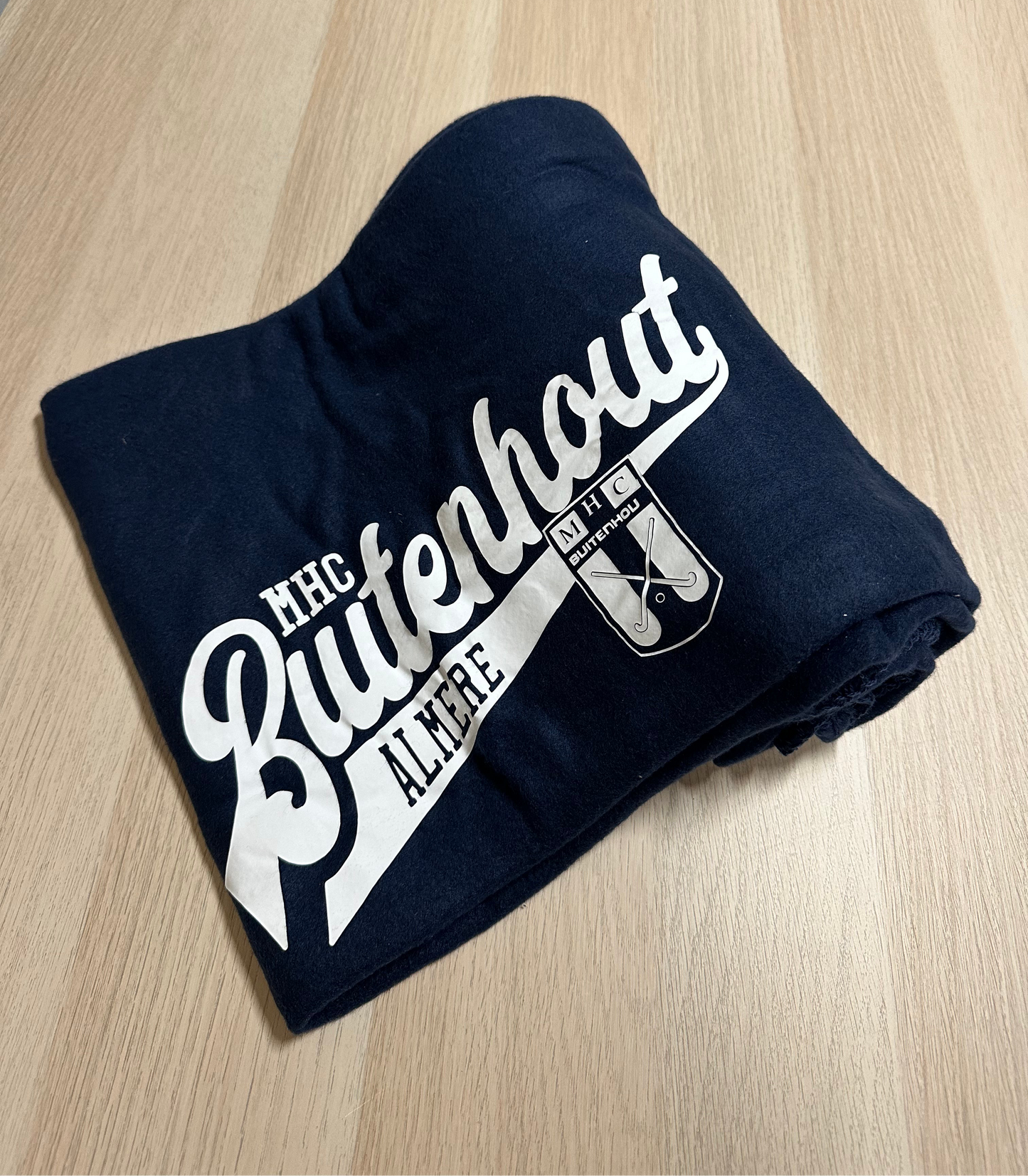 Orgineel Buitenhout Fleecedeken