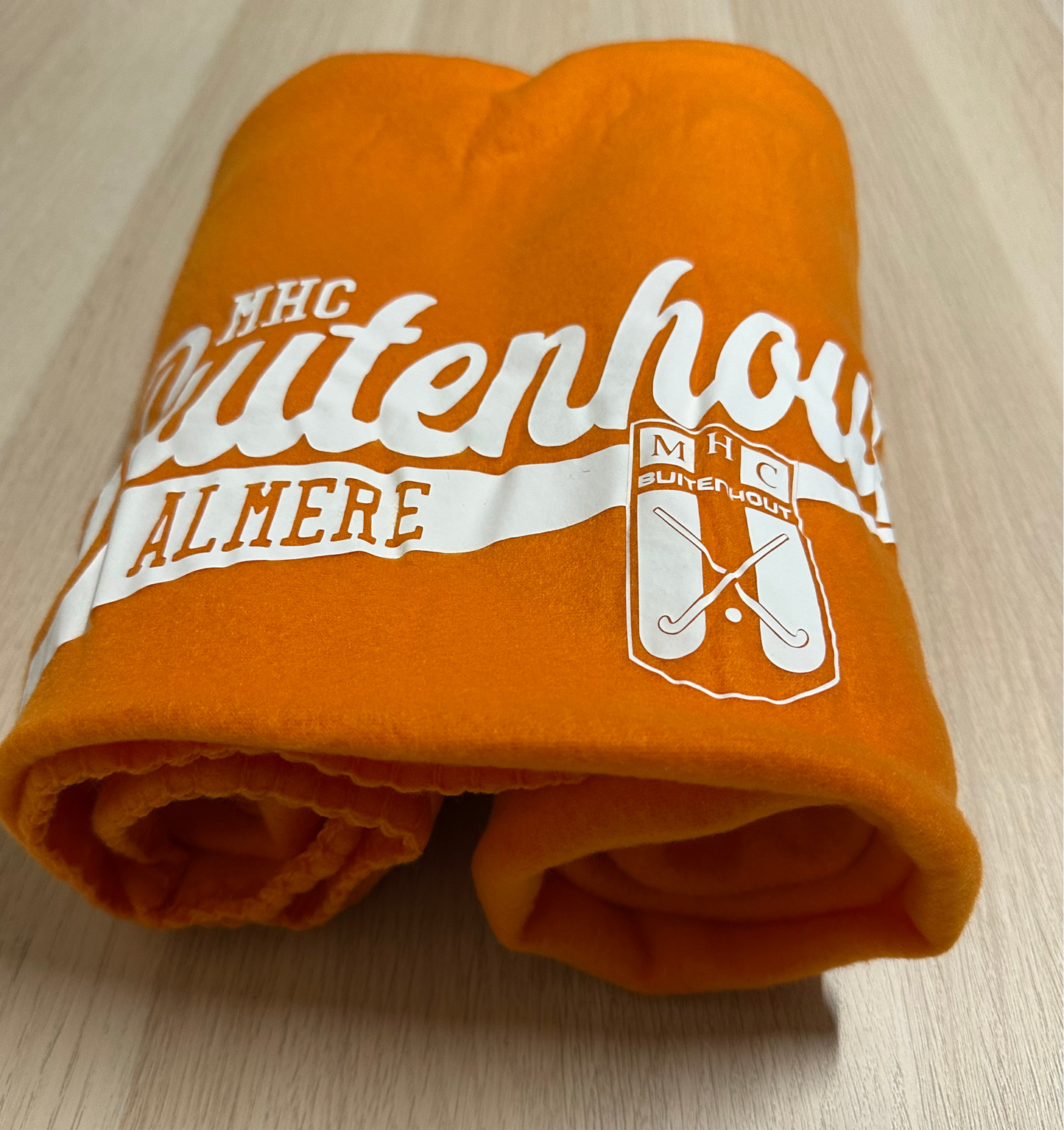 Orgineel Buitenhout Fleecedeken