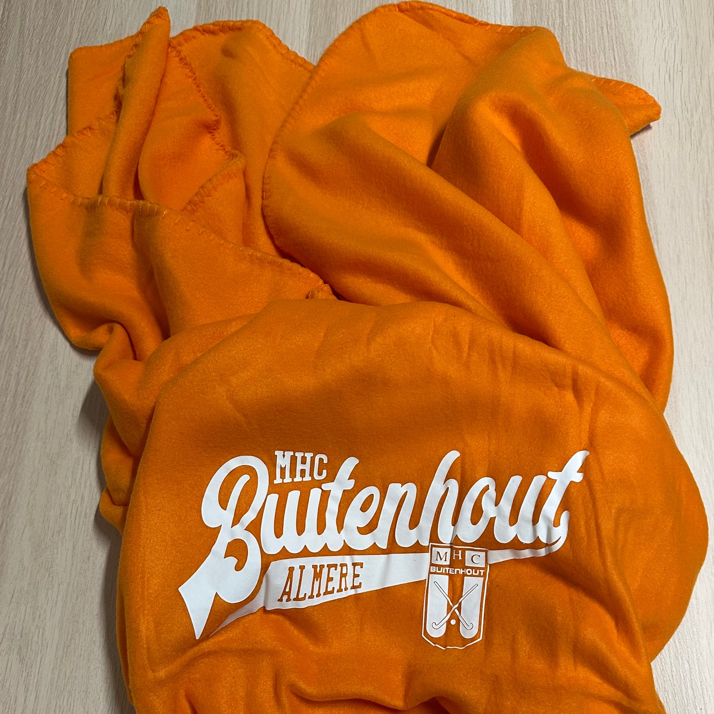 Orgineel Buitenhout Fleecedeken