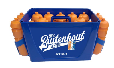 TeamKrat MHC Buitenhout -  12, 14 of 16 bidons - bestellen via teamkrat.nl
