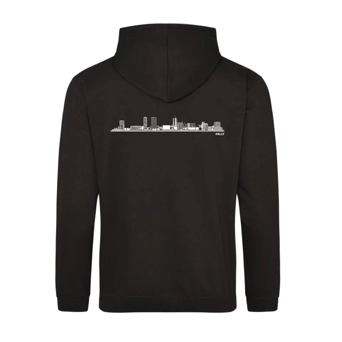 Zwarte Almere - Buitenhout hoodie